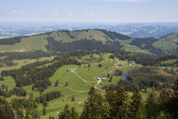 Ausblick über das Lanzenbachtal vom Hochhäderich