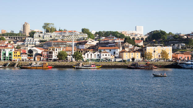 Ufer von Nova de Gaia in Porto