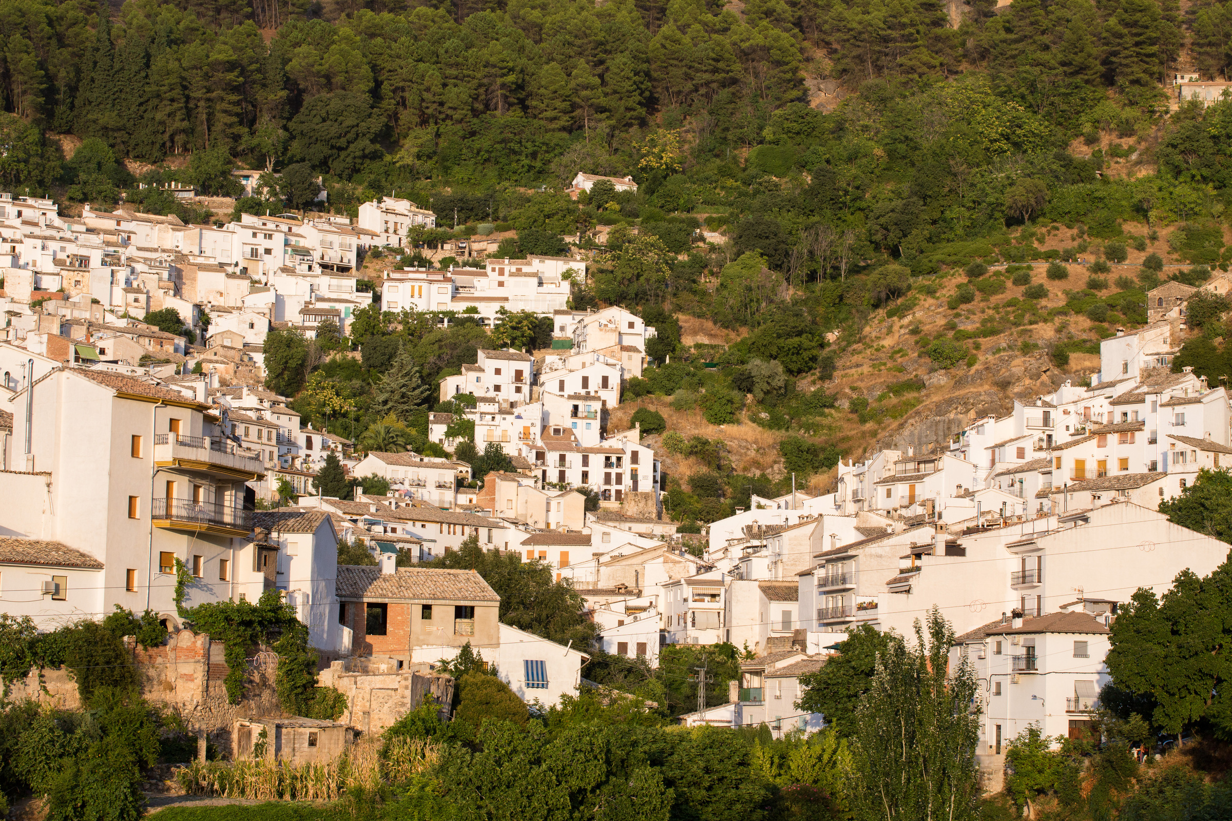 Weiße Häuser in Cazorla
