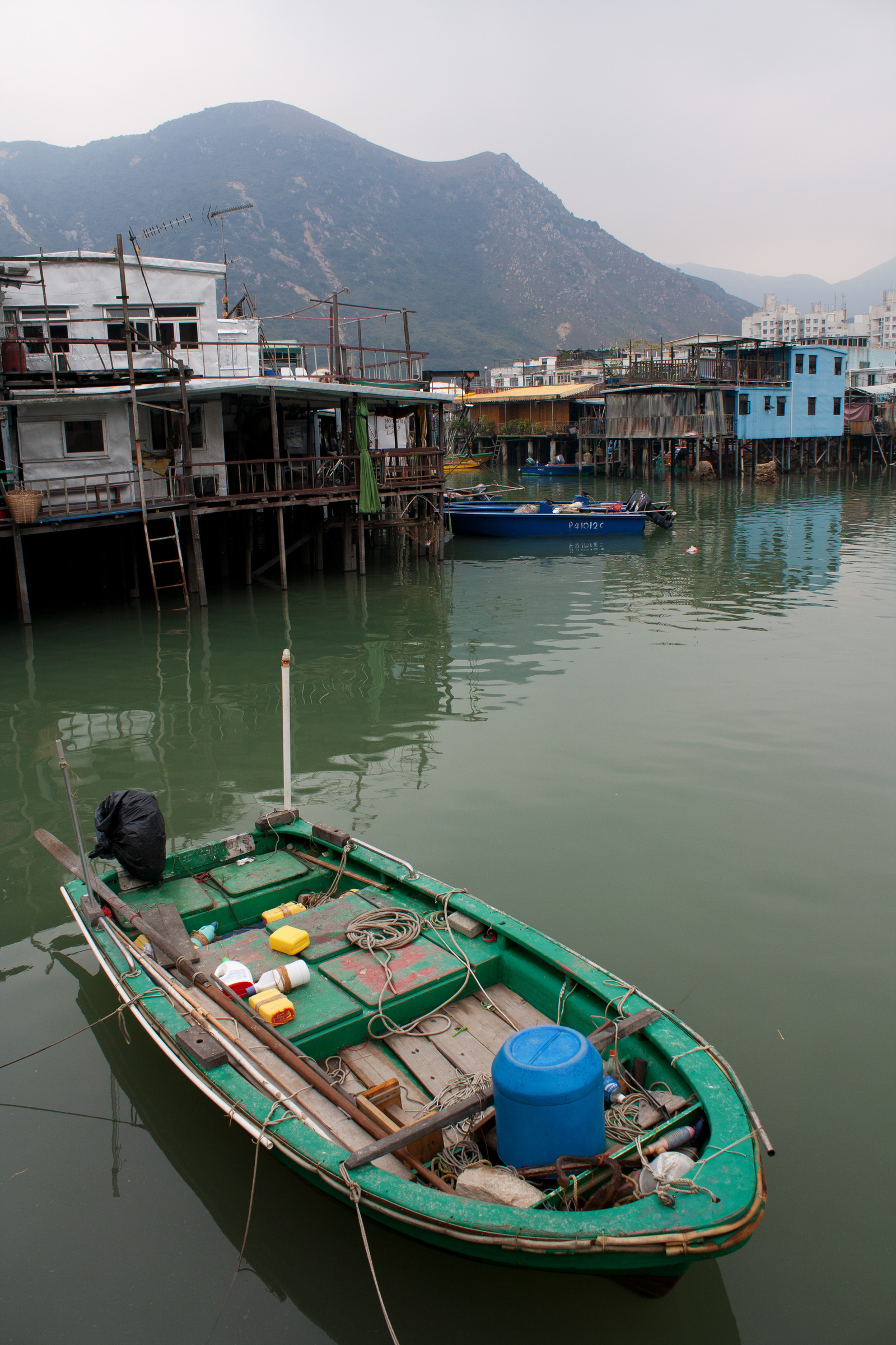 Boot im Tai O Fischerdorf