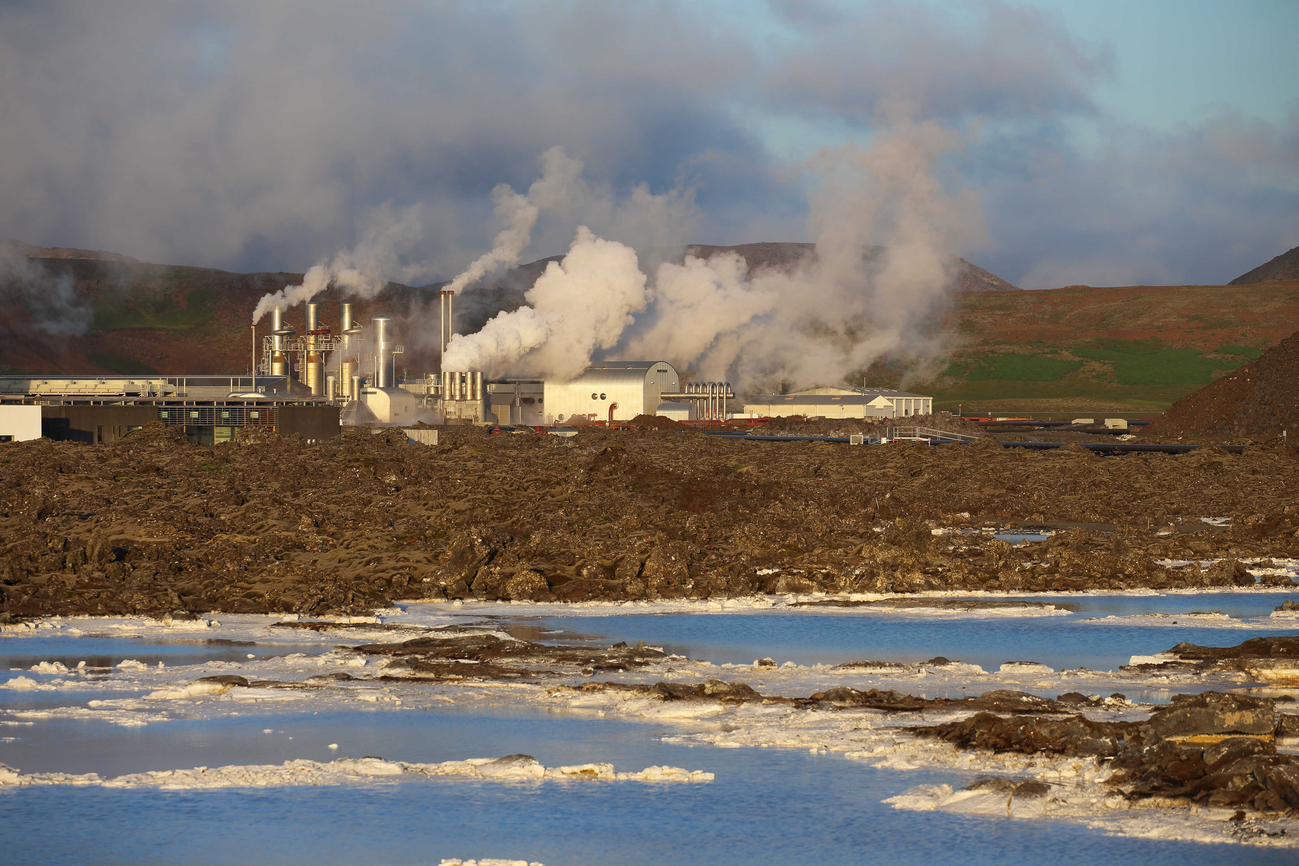 Geothermiekraftwerk auf Island