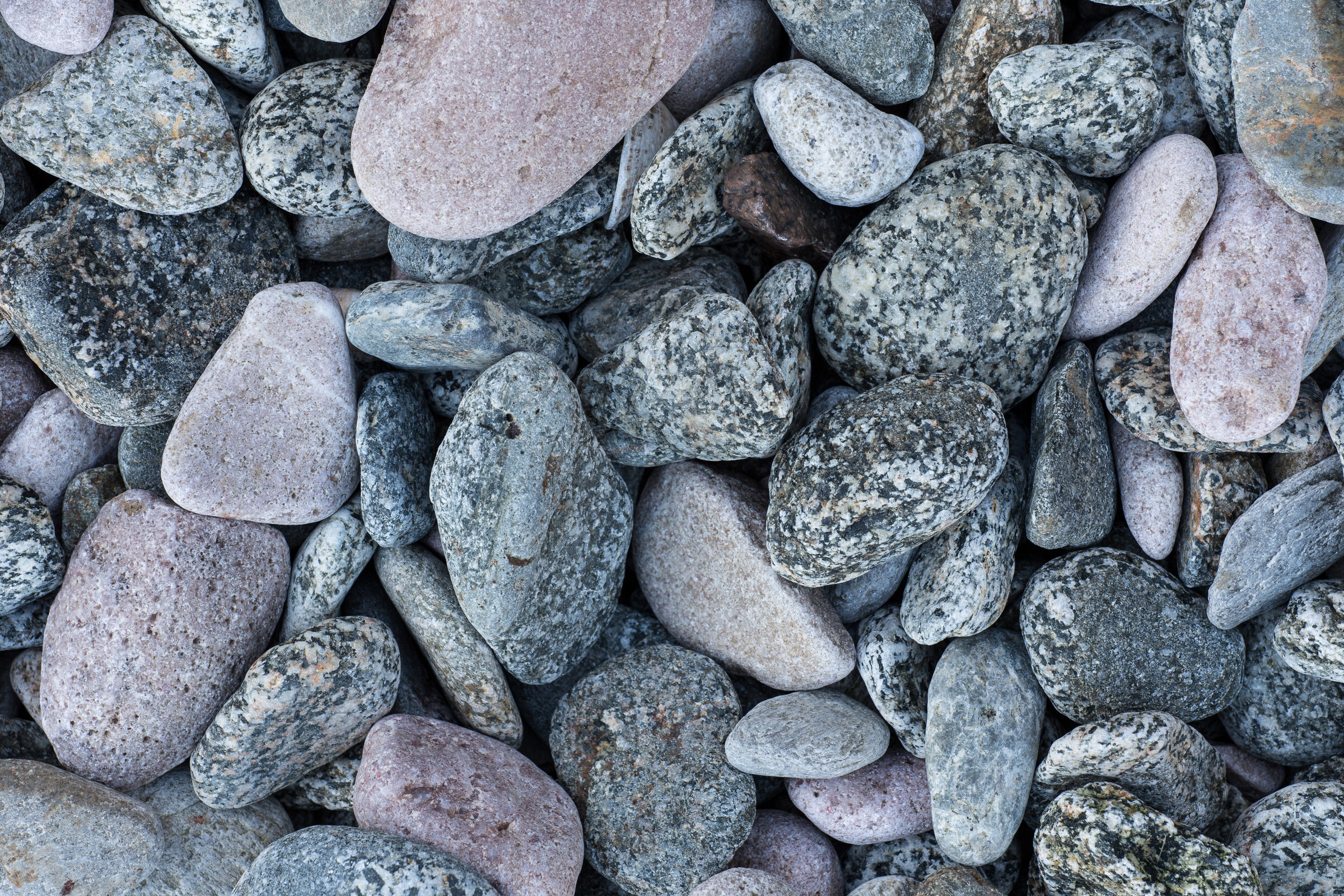 Nahaufnahme von Steinen
