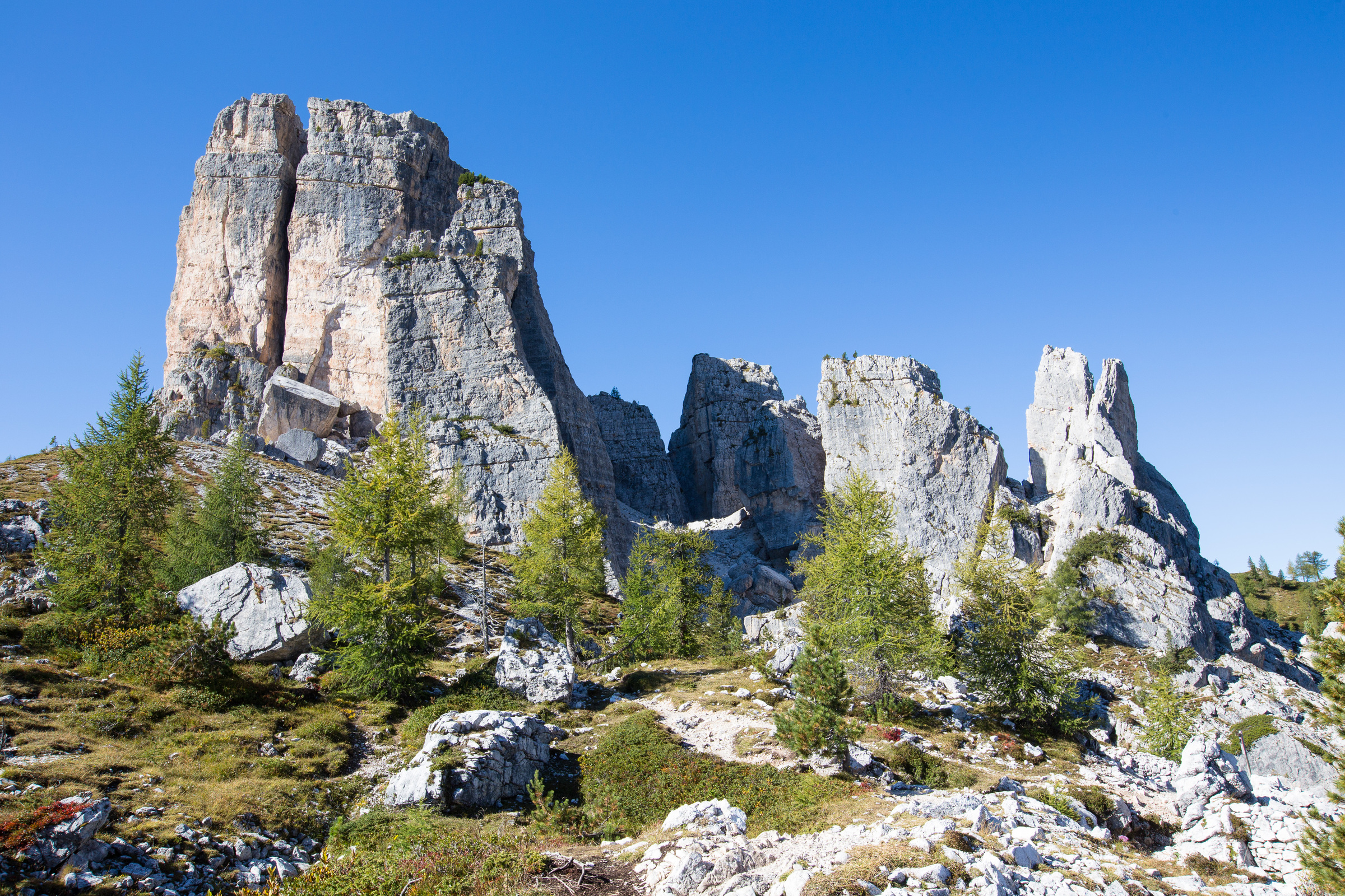 Cinque Torri Felsen