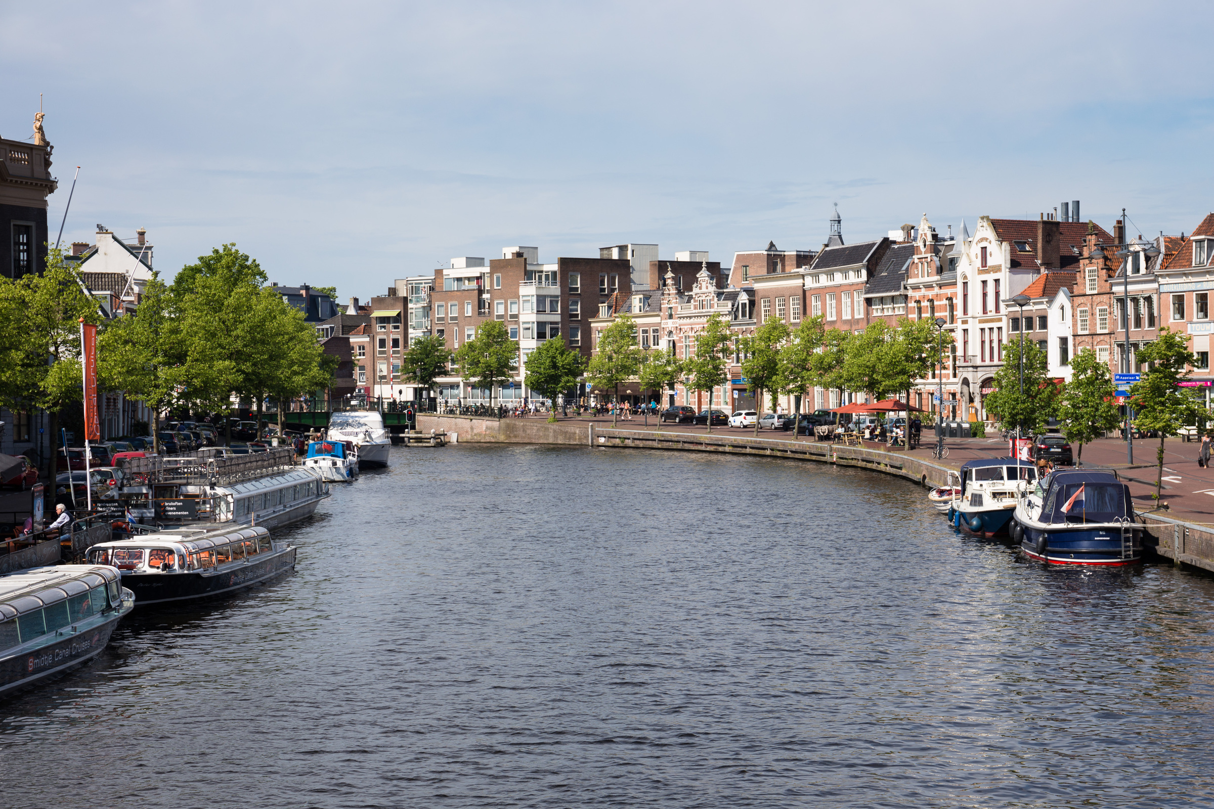 Gracht in Haarlem