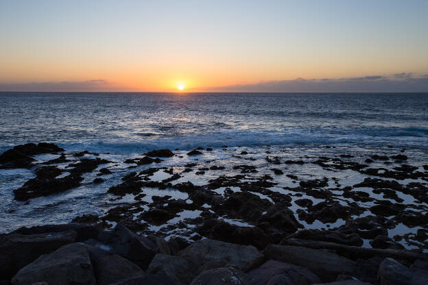 Sonnenuntergang am Meer auf Gran Canaria