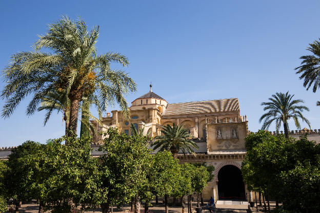 Garten in der Mezquita Catedral