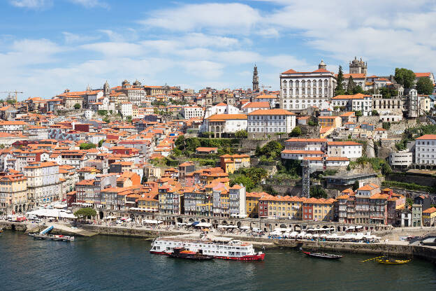 Aussicht auf das historische Porto