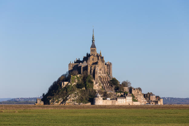 Der Mont Saint-Michel von Süden