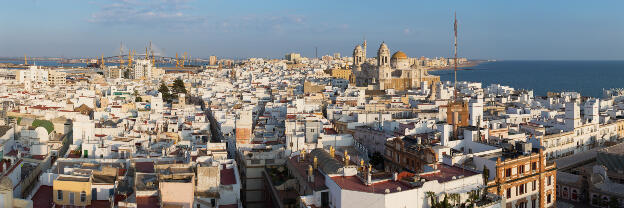 Panorama von Cádiz