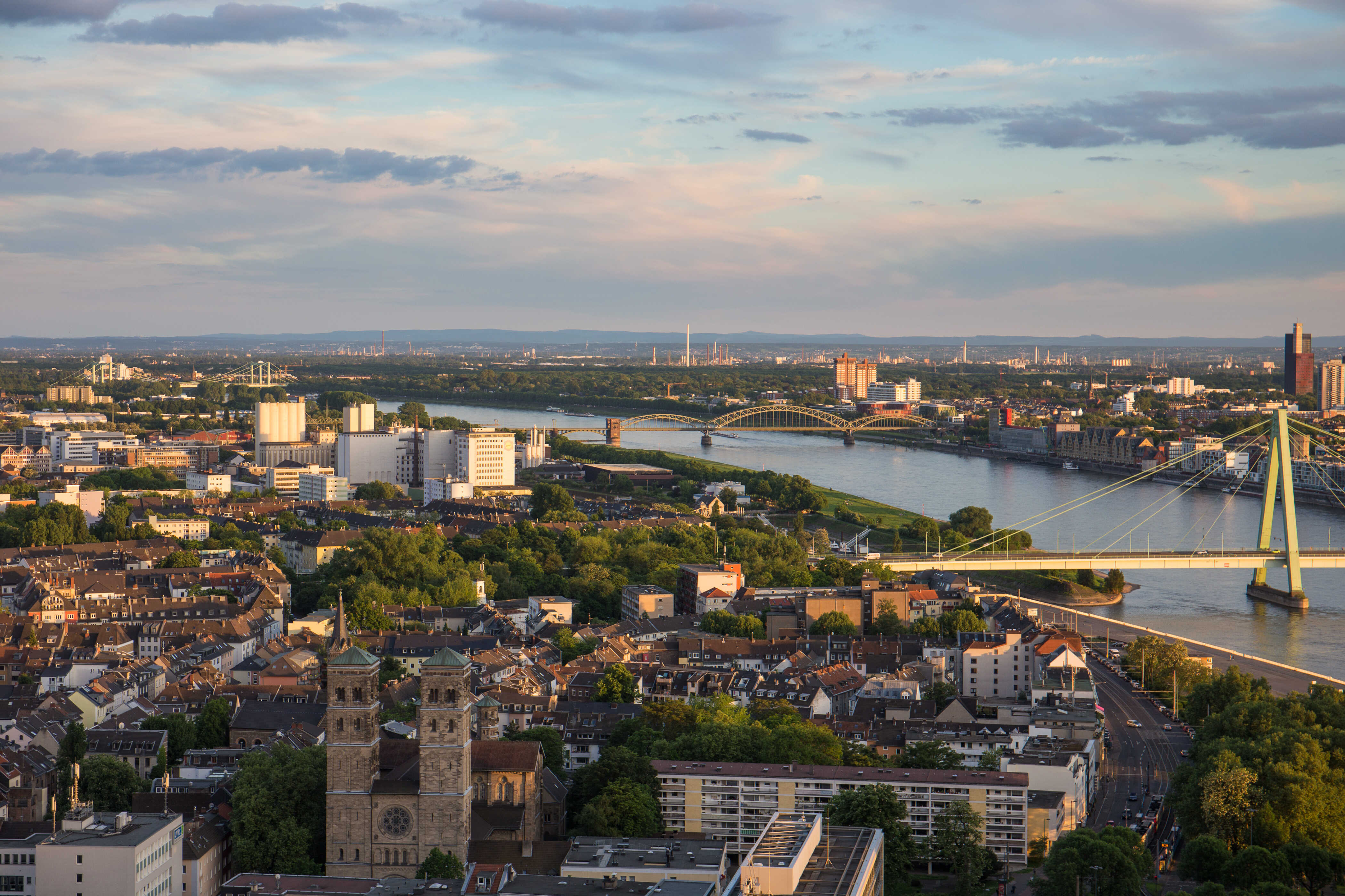 Blick über Köln