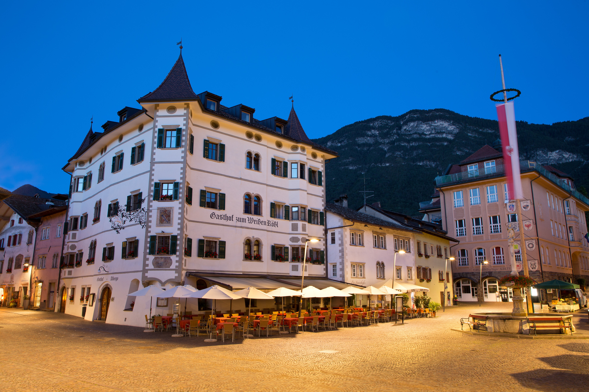 Ortskern von Kaltern am See