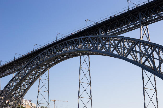 Bogenbrücke von Porto