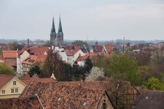 Dächer der Altstadt Quedlinburg