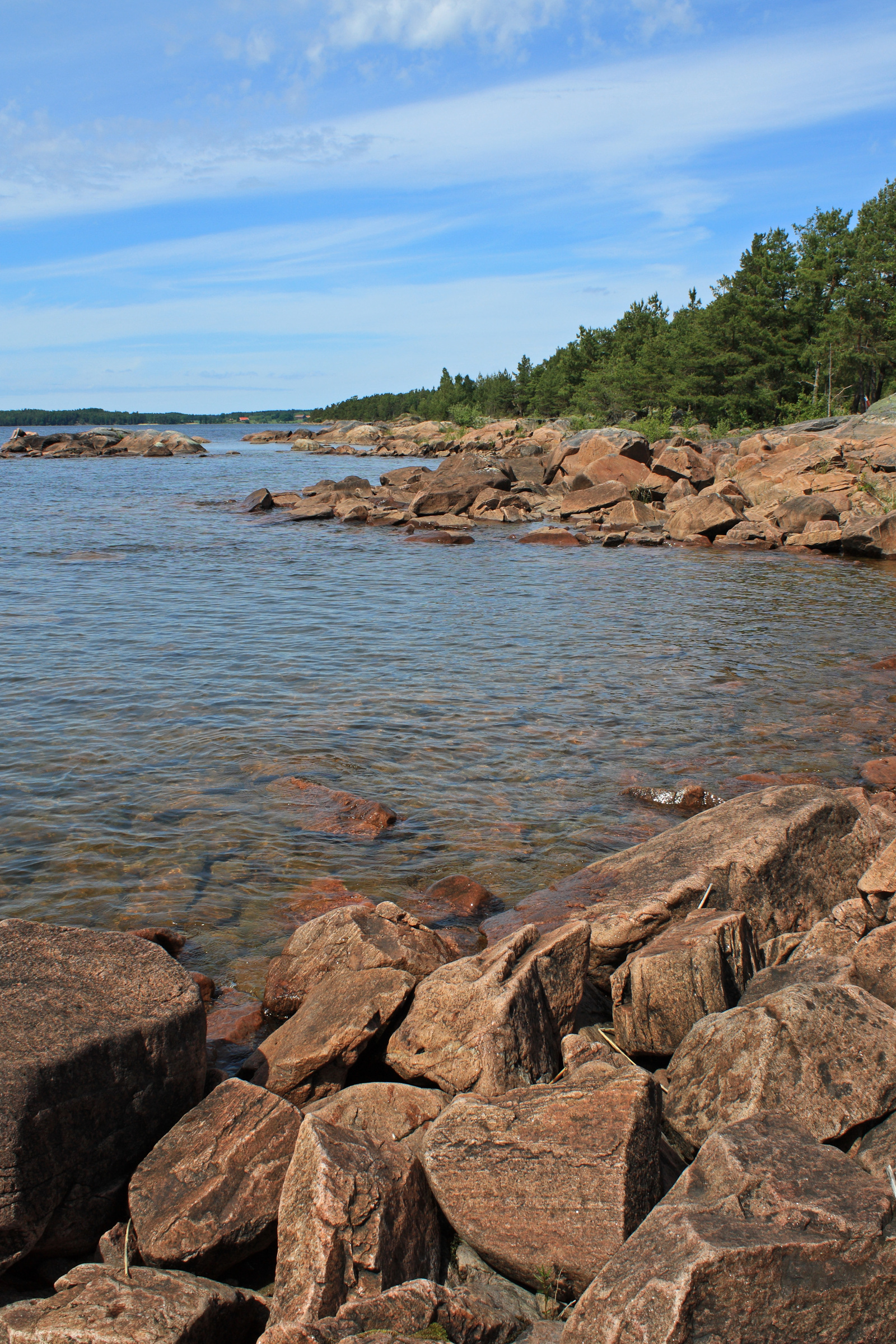 Steine am Vänernsee