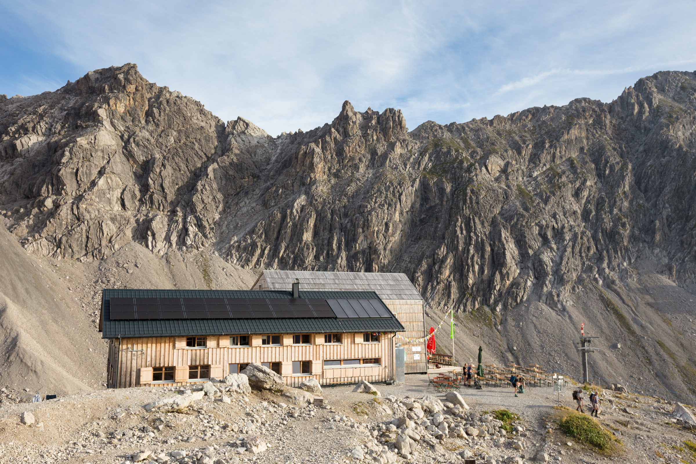 Totalphütte im Rätikon