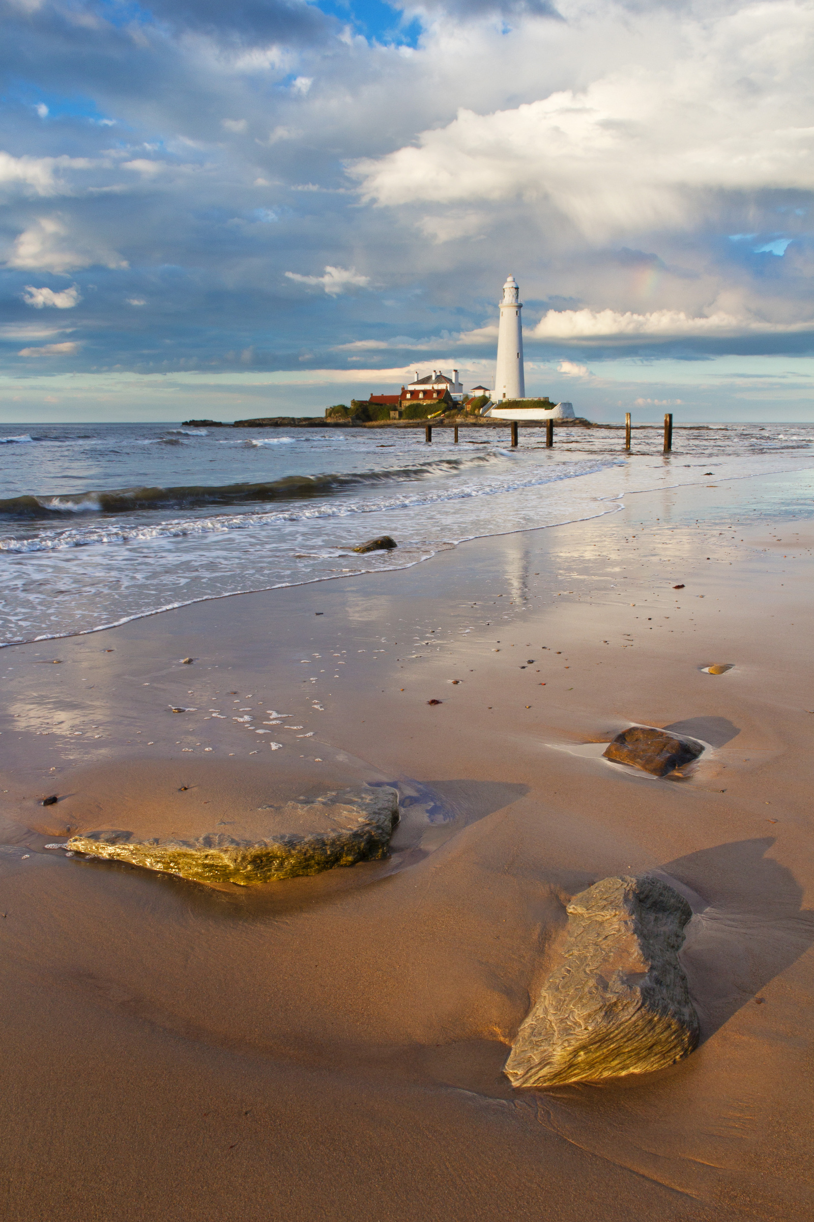 Leuchtturm im Northumberland