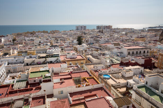 Dachterrassen von Cádiz