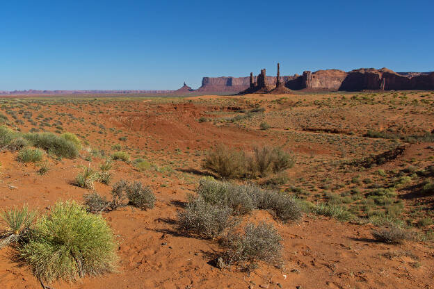 Wüste im Monument Valley