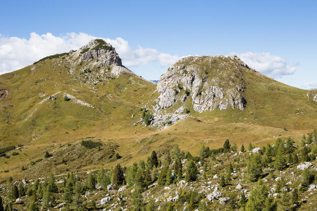 Berge am Valparola Pass