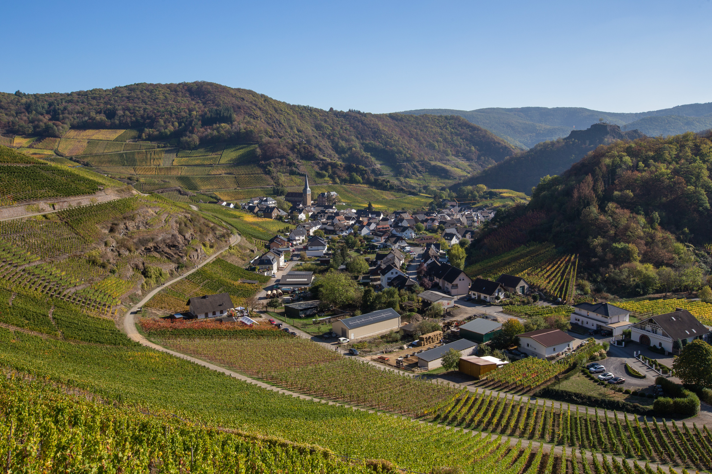 Das Ahrtal im Herbst