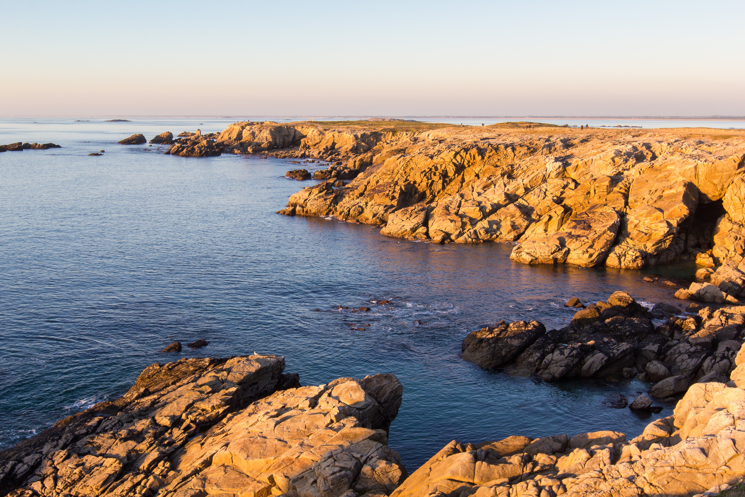 Klippen an der Küste bei Quiberon