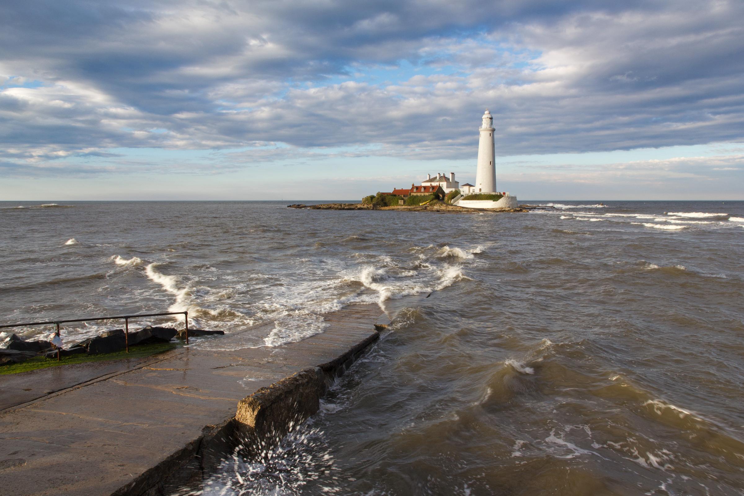 Weg zum St. Mary's Leuchtturm