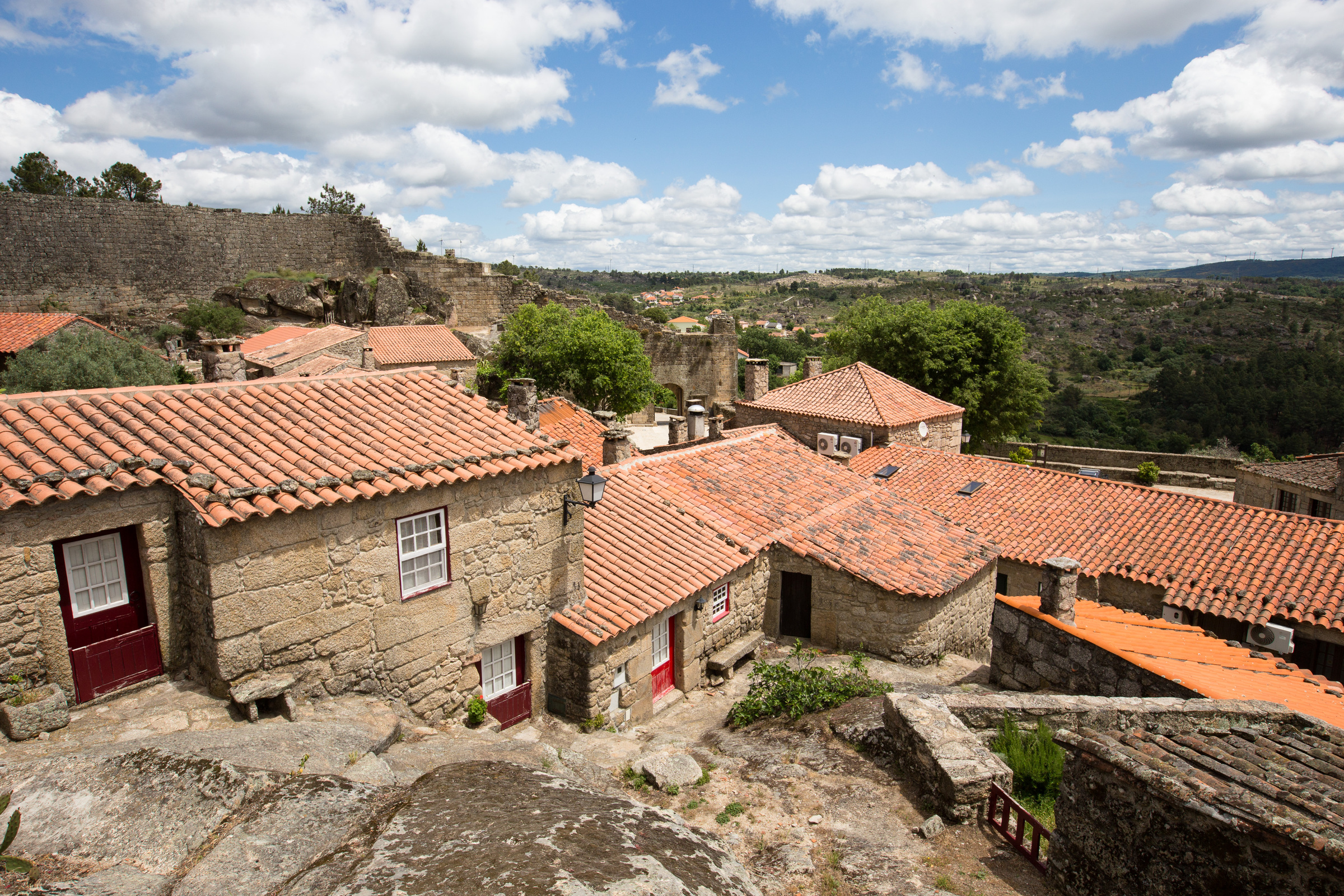 Häuser in Steindorf Sortelha