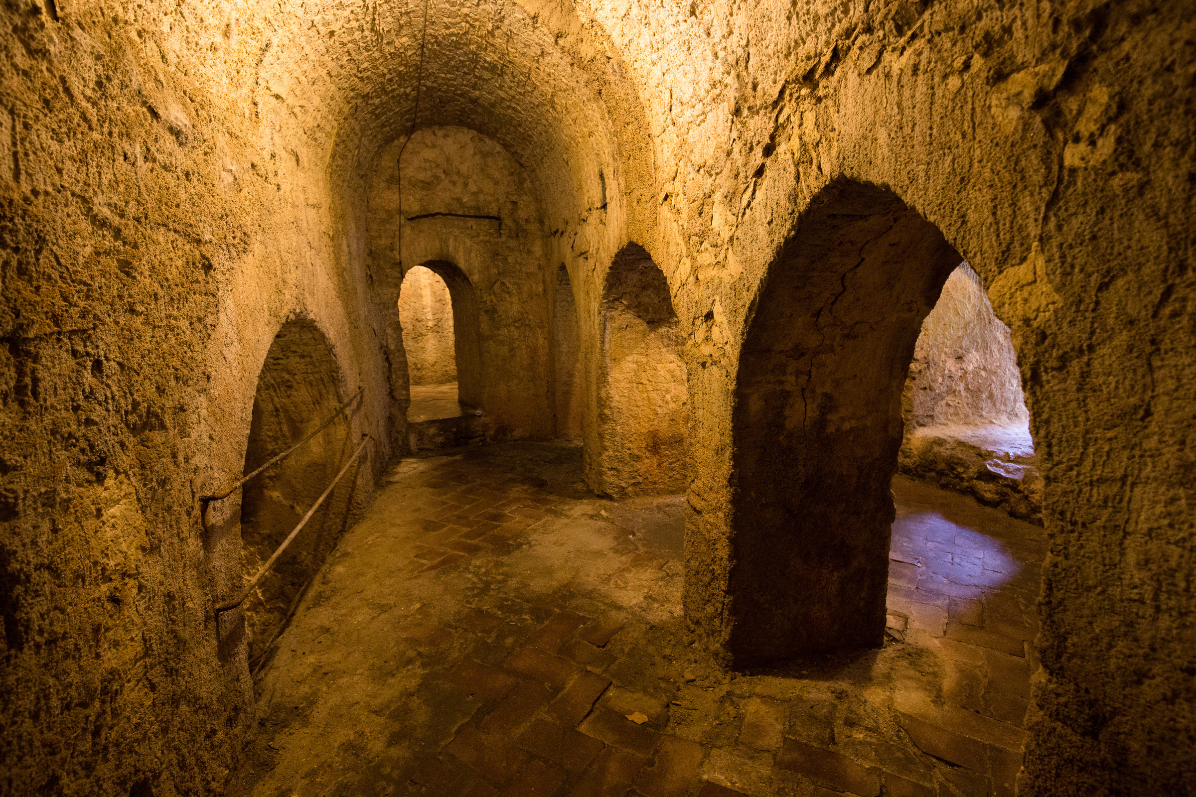 Wassermine im Palast Casa del Rey Moro