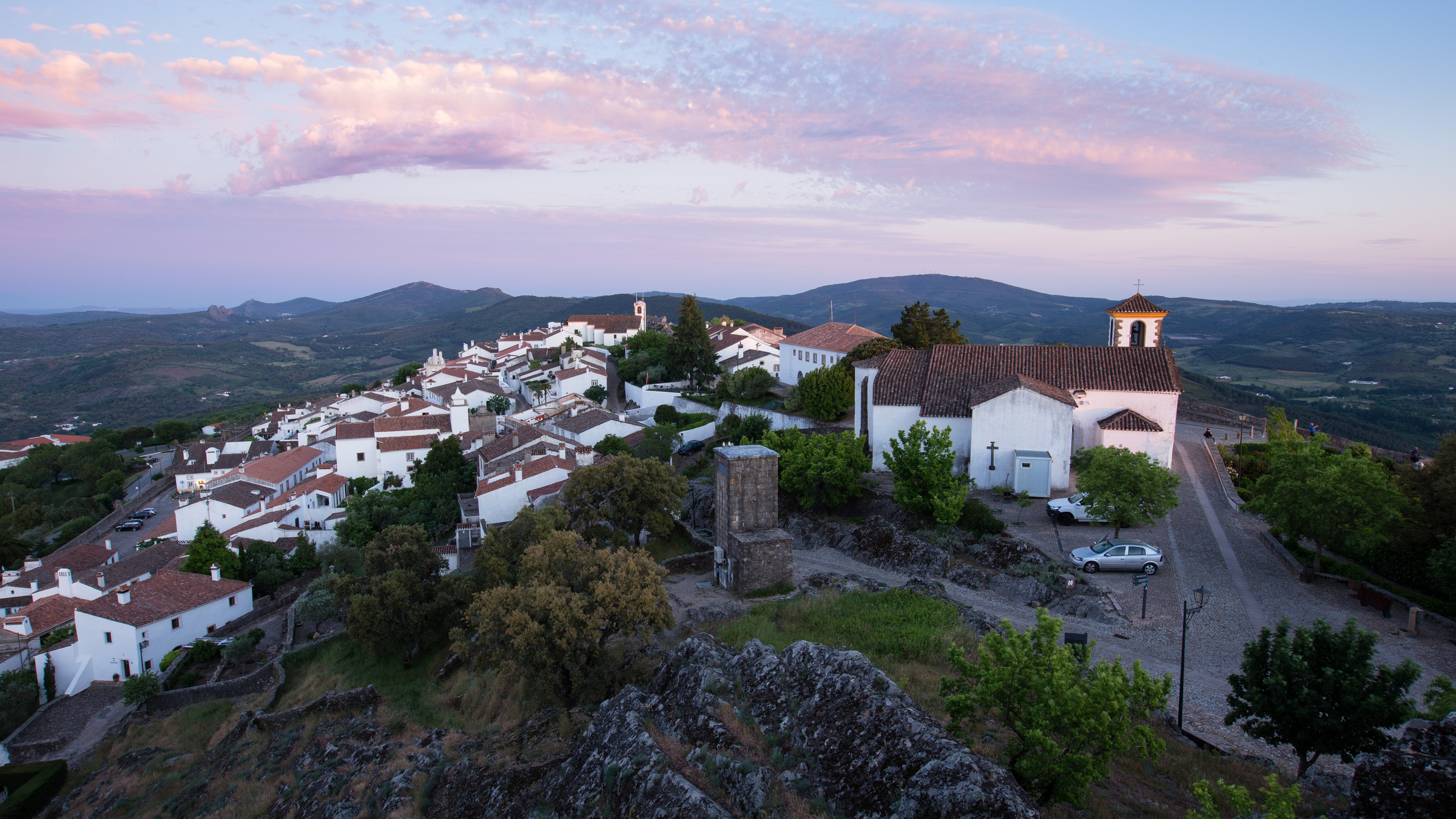 Sonnenuntergang in Marvão