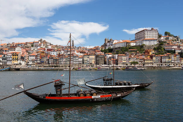 Rabelo-Boote in Porto