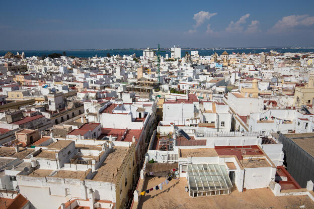 Terrassen von Cádiz