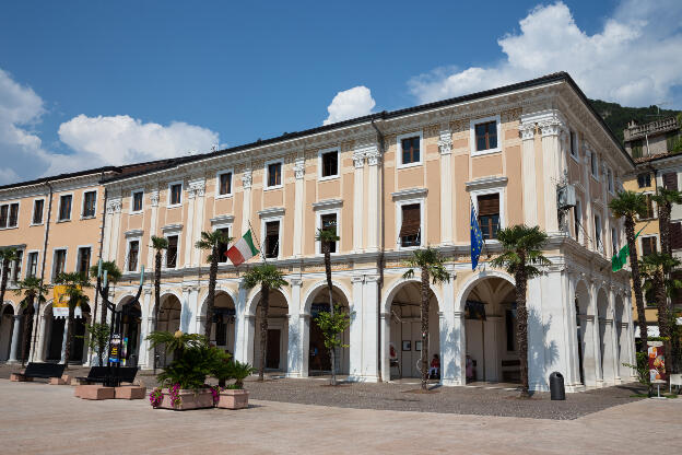 Rathaus von Salò am Palazzo del Podestà