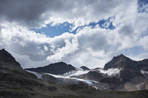 Gletscher-in der Silvretta
