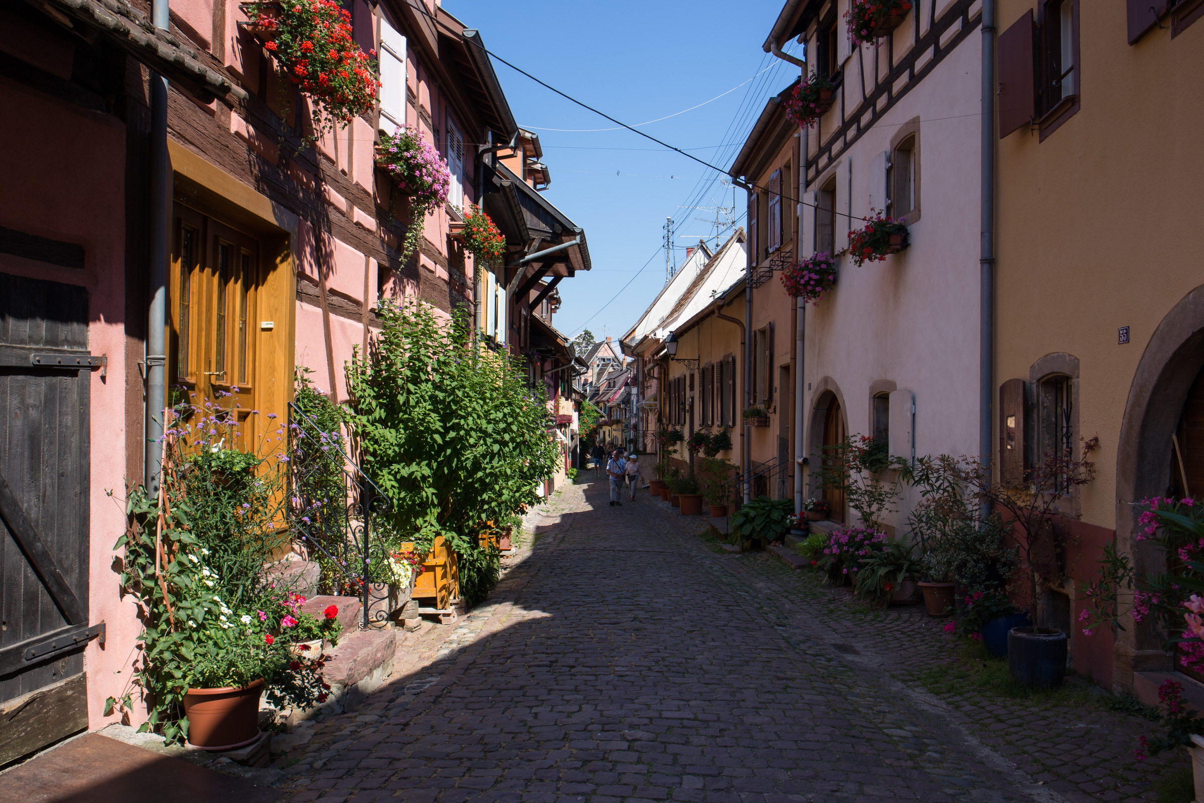 Gasse in Eguisheim