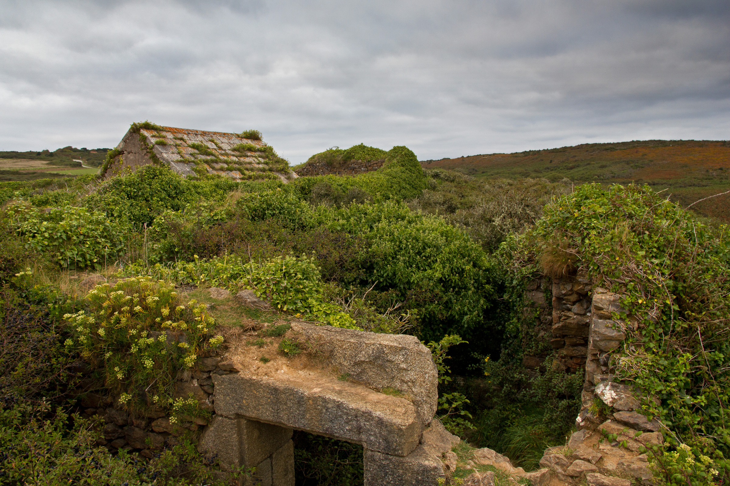 Hausruine in der Bretagne