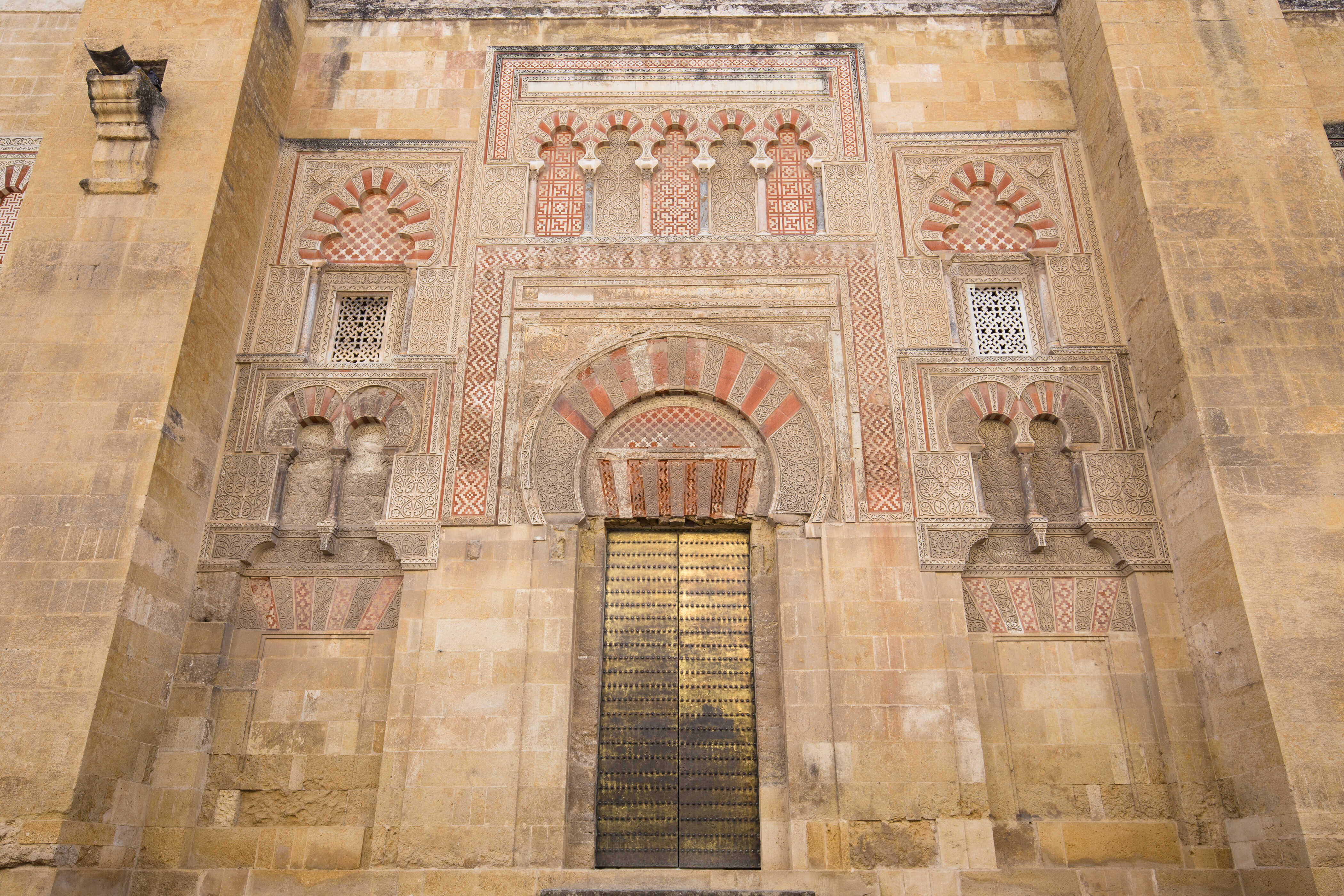 Außenwand der Mezquita Catedral
